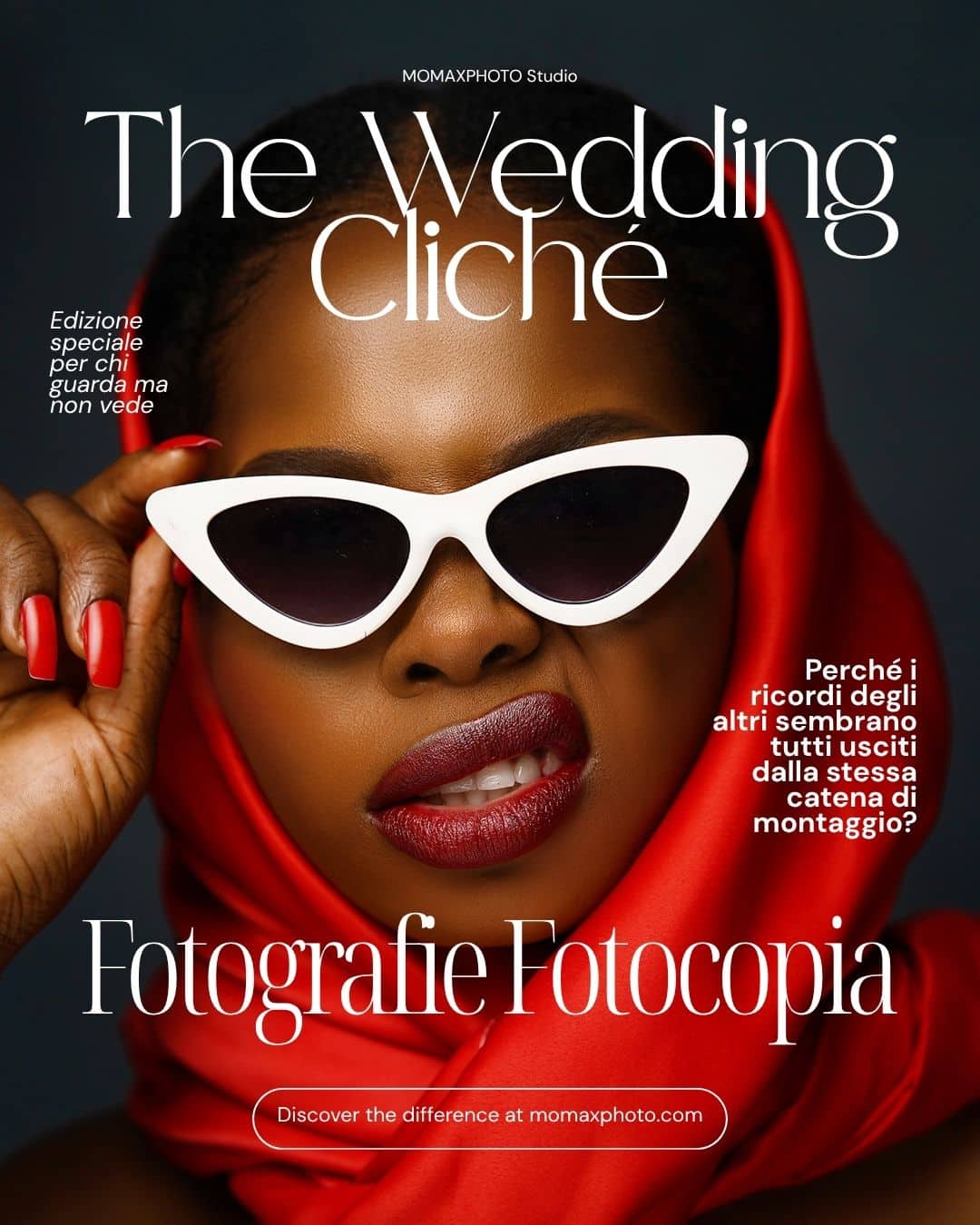 Manifesto contro le fotografie fotocopia nei matrimoni e omologazione di massa - Momaxphoto